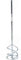 Toolty Pagaia di miscelazione dell'elica 80 x 400 x 8 mm - Filettatura esagonale - Miscelatore zincato, frusta, agitatore -2 lame - per gesso, adesivi, cemento, colla, vernice, fai da te - TLTY-1410-G
