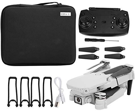 Drone de doble cámara plegable Mini Drone de alta definición Toma de fotografías Quadcopter Rc Drone para niñas y niños (gris)