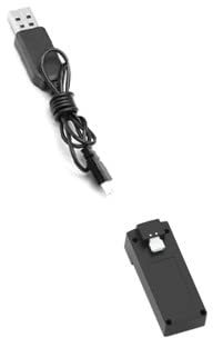 AVIALOGIC 1PCS 3.7V 550mAh Rechargeable Batteries and USB Chargers for Q10 Drone