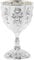 ULTNICE Chalice Goblet Cups Vintage Sliver Chalice of King Medieval Gothic Goblet Sculpture Metal Liqueur Goblet For Home Bar Wedding (2.76x1.38x1.54inch/7x3.5x4cm)