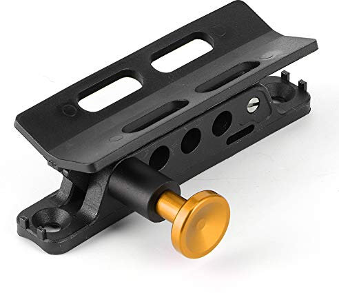 Supporto per estintore, staffa per estintore durevole affidabile regolabile a sgancio rapido con 4 morsetti per la sostituzione dell'auto per Sport Unlimited JK(Oro)