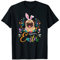 Frohe Osterhase Mops Liebhaber mit Ostereiern T-Shirt