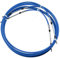 Motoforti 2pcs 13ft 157 Inch Throttle Shift Remote Control Box Cable Blue