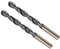CoCud Twist Drill Bits, 10mm Cutting Edge, Titanium & Nitride Coated High Speed Steel 4341 Round Shank - (Applications: for Stainless Steel Drilling Machine), 2-Pieces