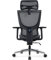Realm of Thrones ADMIRAL AIR Ergonomic Office Chair with Adjustable Seat-depth & Back-height, 4D Armrests, 3D Headrest, Adaptive Lumbar Support, Full Mesh Back & Seat, Swivel & Heavy Duty (Grey)