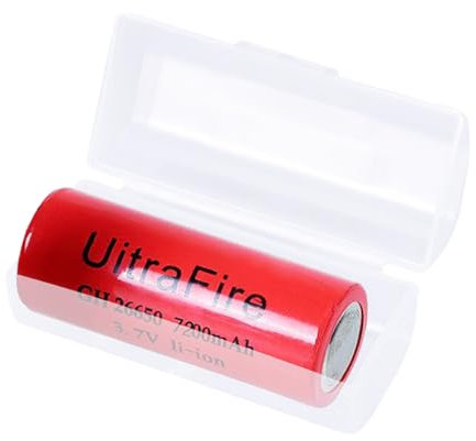 UKCOCO 4 Pièces AAA Conteneur De Batterie Organisateur De Batterie Mallette De Rangement Batterie Étui Rigide De Stockage pour Batterie 26650 Petite Batterie avec Couvercle (Piles Non incluses)