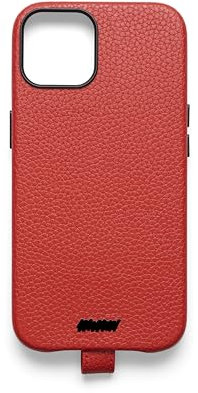 UNTAGS - iPhone 13 Mini Palette Cover - Leather Effect Material - Soft Microfiber Interior Anti-Scratch - Red