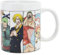 Elbenwald Tazza One Piece con motivo dell'equipaggio 320 ml per gli appassionati di anime Ceramica Bianca Multicolore