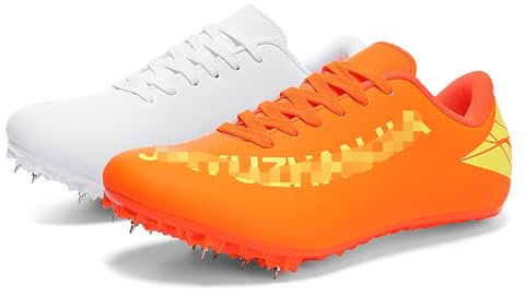 Zapatillas De Correr con Clavos Zapatillas De Atletismo con Clavos Zapatillas Clavos Atletismo NiñA,Unisex Antideslizantes Transpirables CóModas para Hombres Y Mujeres