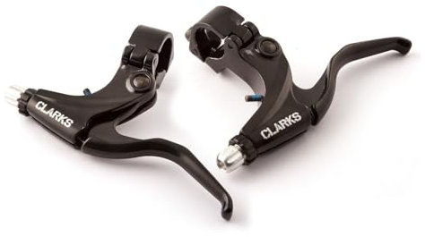 Clarks V Brake Levers Mountain Bike BMX Hybrid City Kids Bikes Black Alloy