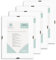 PACK X4 - 20x25 cm Marco Clip de cristal - portafoto sin marco - soporte para fotos, diplomas y certificados - cristal con cantos pulidos - incluye peana para ponerlo de pie y colgadores de pared