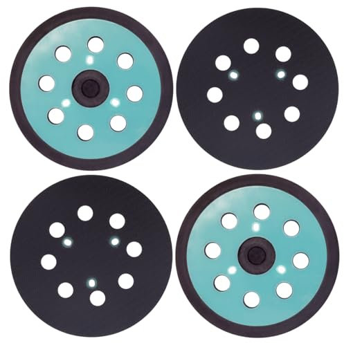 5 Inch Sander Replacement Pad for D26451, D26453, DW4388, DW421, 4 Pack Hook and Loop Sanding Pads Compatible with BO5010, BO5030K, BO5031K, BO5041K Random Orbital Sander