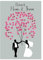 Arbre à empreintes mariage noir et blanc – Affiche couple bouquet empreinte digitale – Livre d’or original personnalisable – Cadeau mariés – H&J créations – Made in France – Livraison gratuite