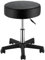VEVOR Rollhocker mit Rollen, 181 kg Gewichtskapazität, Höhenverstellbar, Hocker mit Ultradickem Sitzkissen, Drehhocker für Salon, Bar, Zuhause, Büro, Medizin, Massage, Schwarz