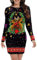 Dicke Frauen Kleidung Strickkleid Bodenlang Strickkleid WeißEs Hoodie Kleid Zauberstern Strickkleid Bolero FüR Abendkleid WeißE Kleider Party Strickkleid Damen Mini Kleid Maxi Winter Strickkleid
