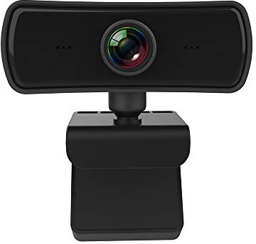 mingzhe 1440p Webcam Webcam USB Camera Informatique Intégrée dans Le Microphone Flexible Rotatif pour Conférence Vidéo en Ligne de Bureau