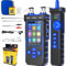 NF-8508 Netzwerkkabeltester mit optischem Leistungsmesser/VFL, RJ45/RJ11 Port Tester, Ethernet Kabeltoner LAN Line Tracer, Telefonleitung/PoE Inspektion, Wire Mapping für Cat5/Cat6 Kabel