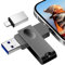 [Pas d'APP] Nanopell Clé USB 256 Go Libérez l'espace de Stockage de Votre Smartphone. Clé USB iphone pour i0S/Android/PC. avec Adaptateur de Type C Séparé.Plug and Play.