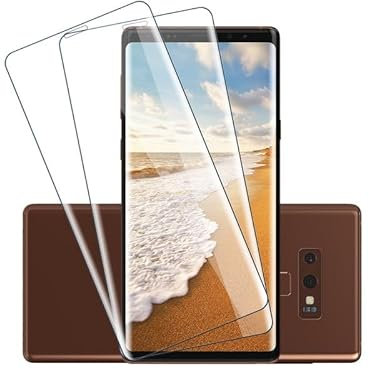 Rcokas Schutzfolie für Panzerglas Galaxy Note 9 Displayschutz [2 Stück][Anti-Kratzen][9H][HD Displayschutzfolie] für Schutz Samsung Galaxy Note 9 Folie Screen Protector
