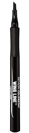 Revlon ColorStay Wing Line Eyeliner, Eye liner Blackest Black 1,2 ml | Pointe Biseautée pour un Tracé Précis, Formule Waterproof, Sans Tranfert et Tenue 24H