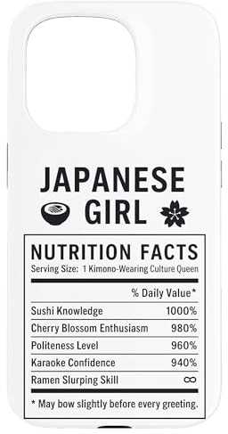 Japanese Girl Japanese Roots Case for iPhone 15 Pro