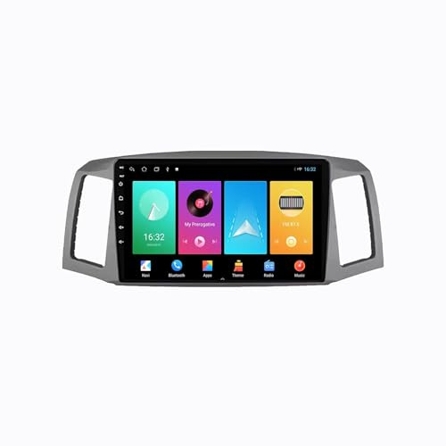 Coche de Doble DIN Radio para Jeep Grand Cherokee 2004-2007 Android 15 9 Inches Pantalla Coche FM Am Bluetooth USB para, 4Core 2G+32G