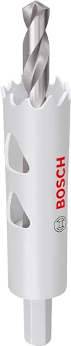 Bosch 1x Multi Material arbored Hole Saw | for Steel, Drywall, Ø 19 mm, Professional Accessory Drill Driver