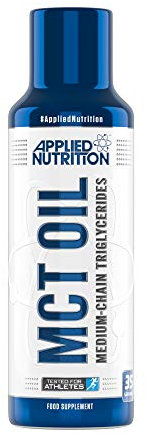 Applied Nutrition MCT Oil, for Paleo, Keto & Low Carb Diets, Energy Source No Carbs, Supports Fasting, Vegan Friendly from Sustainable Sources, Boosts Ketones, Ideal for Bulletproof Coffee, 490 ml