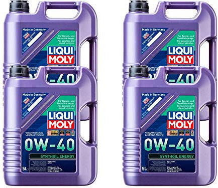 ILODA 4X Original Liqui Moly 5L Synthoil Energy 0W-40 Motoröl Motorenöl Motoroil 1361