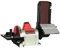 BUCKTOOL Levigatrice a nastro da banco da 500 W Cinghia da 4 x 36 e Levigatrice a disco da 8 con motore a trasmissione diretta, BD4801..