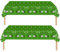 2pcs 130*220cm Football Table Cloth Party Decorations Disposable,Green GOAL World Cup Soccer Design Plastic Tablecloth,Rectangle Table Cover Party for Kids Boys Football,Sport ,Holiday Party Decor
