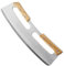 pizza cutter 36CM Kitchen Pizza Cutter Stainless Steel Wooden Double Handle Pizza Cutter Dough Slicer pizza slicer