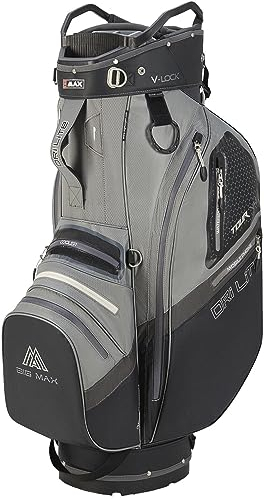 Big Max Dri Lite V-4 Organizer Cartbag grau/schwarz