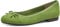 MARCO TOZZI Damen Ballerinas mit Schleife Vegan, Grün (Apple), 38 EU