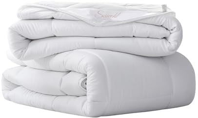 Seiwohl Bettdecke 200x220 4 Jahreszeiten-3 in 1, Ganzjahresdecke (300GSM) + Sommerdecke (150GSM) = Winterdecke (450GSM), 2 Steppdecke für Vierjahreszeiten/Sommer/Winter