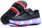 HUSKSWARE Kinder Sneaker Jungen Mädchen Sneaker 4 Räder Party Geburtstag Weihnachten, Schwarz 35