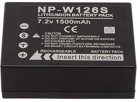 NP W126S Digitalkamera-Akku, 7,2 V, 1500 MAh, Mehrfacher Sicherheitsschutz, Kamera-Akku-Ersatz für Fuji XS10 X100V XT30 XT20 XE4 A5