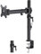 HFTEK 13-34 Zoll Monitor Halterung Monitor Arm Bildschirmhalterung monitorständer stand für LED LCD Bildschirme Monitor Tischalterung 1 Monitor Höhenverstellbar Neigbar Schwenkbar,VESA 75*75/100*100