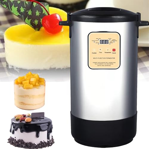 DPQYJPP Yaourtière 12 L, Machine de Fermentation de Yaourt Natto 100 W, avec contrôle de température et de Temps réglables, pour Yaourt, enzymes, vin de Riz, vinaigre de Fruits