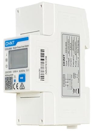 CHINT DDSU666 Contatore di energia elettronico intelligente monofase DIN35mm Contatore di elettricità 5 (80) A Connessione diretta senza interfaccia RS485