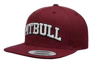 PITBULL Kappe mit Schirm Herren & Damen Pit Bull West Coast Classic Snapback Cap Baseballkappe Mütze mit Visor Sonnenblende