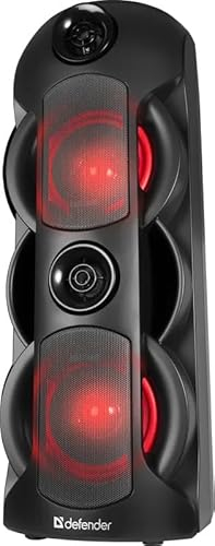 Defender Bluetooth Speaker G78 - Boombox Music Box Bluetooth, BT Speaker with MP3 Player and FM Receiver, Supports USB Memory and MicroSD Cards, True Wireless Stereo Soundbox Speaker