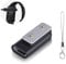 1 pièce USB C Adapter Compatible pour 5V/1A Adaptateur de Charge Portable pour Samsung Galaxy Fit 3/ Huawei Watch fit 3/2/fit/fit/mini, Huawei Band9/8/7/6/6 Pro/Honor Band 9/7/6/ES- Noir