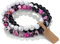 SAIBANGZI Heilsteine armband Stretch Armband aus echten Edelstein-Perlen (8mm)