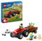 LEGO City Trattore Agricolo Rosso con Rimorchio e Pecore - Giocattoli della Fattoria con Veicolo e Figure di Animali - Giochi Montessori per l'Apprendimento per Bambini e Bambine da 4 Anni in su 60461
