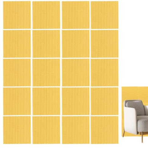 Panneaux muraux en mousse | Papier peint pour salle de bain | Panneaux muraux en bois | Panneaux muraux acoustiques | Décoration murale texturée amovible esthétique | Autocollant | Imperméable |