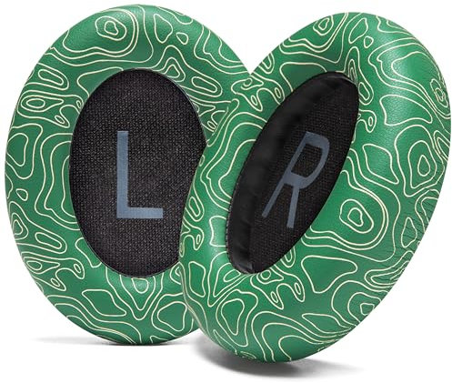 WC Wicked Cushions Upgraded Replacement Ear Pads for Bose 700 Noise Cancelling Headphones (NC700) - Softer PU Leather, Luxurious Memory Foam, Added Thickness, Extra Durable Ear Cushions | Emerald Tide