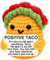 MLZTINGR Mini Emotional Taco Unterstützung – Positive Häkel-Taco, Lustige Geschenke mit Karten für Frauen, Inspirierende Handgefertigte Häkeltiere als Weihnachts- oder Geburtstagsgeschenk