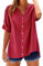 promociones del Dia Camisetas Mujer Gris Manga Corta Blusas De Sexy Verano Jersey Camiseta Elastica Lencera Fucsia Talla Grande Camisa para Fiesta Primavera Blanca Blusa Azul Larga Amarilla