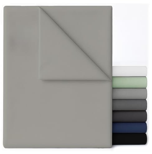 Dreamzie - Bettlaken ohne Gummizug 170x260 cm - Mikrofaser Ultraweich